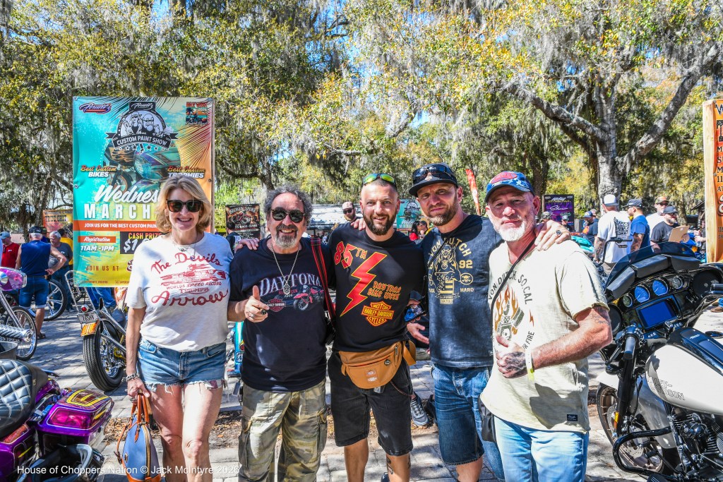 THE ALWAYS AMAZING PEREWITZ PAINT SHOW - HOUSE OF CHOPPERS NATION